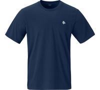 Norrona - T-Shirt aus organischer Baumwolle - /29 Cotton Viking Patch T-Shirt M Indigo Night für Herren aus Baumwolle - Größe M - Navy blau Navy blau M