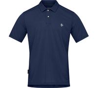 Norrona - Temperaturregulierendes und geruchsneutrales Poloshirt aus Merinowolle für Bergsteigen - Herren - Femund Equaliserull Polo Shirt Navy blau M