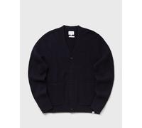 Norse Projects Loki Wool Cotton Rib Cardigan men Zippers & Cardigans blue in Größe:XL