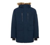 NORTH BEND NBBruce Herren Winterjacke Parka Mantel Jacke atmungsaktiv wasserdicht Kapuze Reißverschlusstaschen Wassersäule 10.000 mm W-PRO Wetterschutzsystem, Größe:L, Farbe:Navy Blazer (2048)