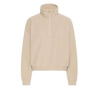 NORTH BEND NBConza Fleecepullover atmungsaktiv modischer Troyer-Pullover mit Stehkragen, Größe:38, Farbe:Simply Taupe (1136)