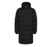 NORTH BEND NBEliot Herren Steppmantel Winterjacke Outdoorjacke atmungsaktiv wasserdicht winddicht mit Kapuze Reißverschlusstaschen TPU-Membran, Größe:L, Farbe:Black (1001)