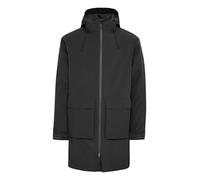 NORTH BEND NBKarim Herren Winterjacke Parka Mantel Regenjacke atmungsaktiv Kapuze Klettverschluss Eingriffstaschen Wassersäule 15.000 mm W-PRO Wetterschutzsystem, Größe:M, Farbe:Black (1001)