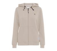 NORTH BEND NBTara Damen sportliche Sweatjacke Kapuzenjacke Hoodie atmungsaktiv und komfortabel mit Kapuze, Größe:38, Farbe:Dove (1153)