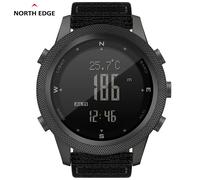 NORTH EDGE APACHE-46 Männer Digitaluhr Outdoor Sport Laufen Schwimmen Outdoor Sport Uhren Höhenmesser Barometer Kompass WR50M