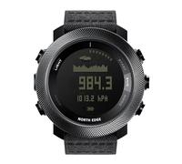NORTH EDGE Apache-D Herren Outdoor Digitaluhr, 50 m Freitauchuhr mit Tiefenmesser, Kompass, Höhenmesser, Barometer und Schrittzähler