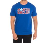 NORTH SAILS 9024110999 T-Shirt Schwarz 0999 Herren, blau, XL