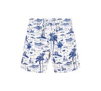 NORTH SAILS Badeshorts Herren Mikrofaser blau gemustert, XL