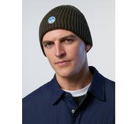 North Sails Beanie Breiter Rippstrick mit Logo-Patch Einheitsgröße