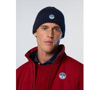 North Sails Beanie Gerippter Strick mit Fleecefutter Einheitsgröße