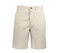 North Sails Bio Baumwolle Bermudashorts Beige mit Logo und T - Größe: 32