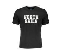 North Sails Black Tee - Casual Comfort & Style - Größe: 2XL