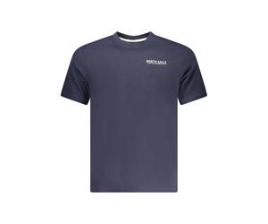 North Sails Blauer Baumwoll Herren T-Shirt S