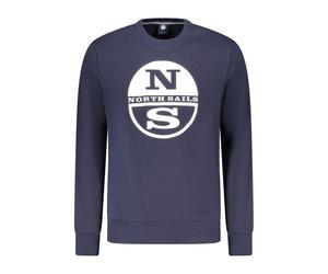 North Sails Blauer Baumwoll-Herrenhoodie XL