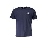 North Sails Blaues Baumwoll-Herren-T-Shirt XL