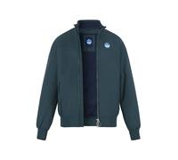 NORTH SAILS Blouson Herren Stehkragen Mikrofaser blau, S