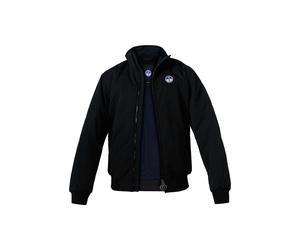 NORTH SAILS Blouson Herren Stehkragen Mikrofaser schwarz, S
