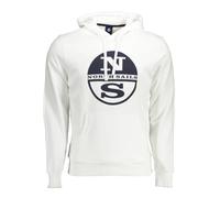 North Sails Classic Hoodie Bianco - Größe: 3XL