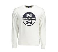 North Sails Classic Sweatshirt Bianco - Größe: XL