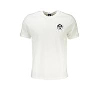 North Sails Classic Weißes Kurzarmshirt - Größe: 2XL