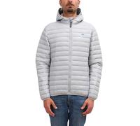 NORTH SAILS - Daunenjacke für Herren mit Kapuze und Logo, grau, S