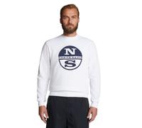 North Sails Classic Sweatshirt Bianco - Größe: 2XL