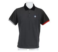 North Sails Freizeit-Polo (Baumwolle) anthrazit Herren, Größe XL