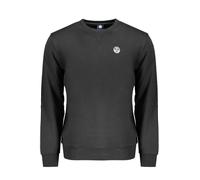 North Sails Gebürstetes Rundhals Sweatshirt mit Logo Applika - Größe: M