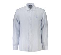 North Sails Gestreiftes Hemd mit Französischem Kragen und Logo - Größe: M