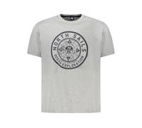 North Sails - Grafisches Ocean Explorer T-Shirt - - Tops - Herren - Grau - L