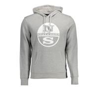 North Sails Grauer Komfort Hoodie - Größe: 2XL