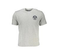 North Sails Graues Komfort-T-Shirt - Größe: L