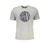 North Sails Graues Segelabenteuer T-Shirt - Größe: M