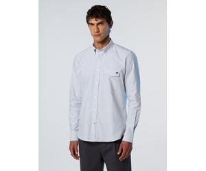 North Sails Hemd Gebürstetes, gestreiftes Oxford XL