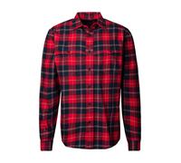 NORTH SAILS Hemd Herren Comfort Fit Langarm Baumwolle rot, 3XL