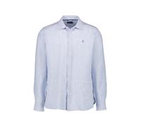 NORTH SAILS Hemd Herren Regular Fit Langarm Leinen blau, M
