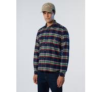 NORTH SAILS Hemd Herren Regular Fit Langarm Flanell mehrfarbig, L