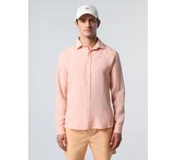 North Sails Hemd Leinen mit gesticktem Logo 3XL