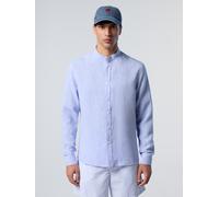 North Sails Hemd Mandarine mit gesticktem Logo M