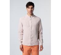 North Sails Hemd Mandarine mit gesticktem Logo M