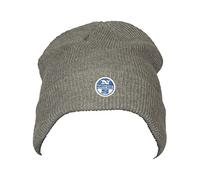 NORTH SAILS Herren Cotton Blend Beanie Winter-Hut, Medium Grey Melange, One Size