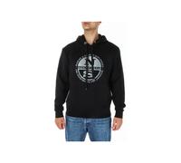 North Sails Herren Fleece Hoodie Schwarz - Größe: M