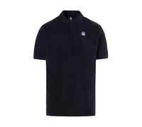 North Sails Herren-Poloshirt aus Baumwoll-Piqué mit kurzen Ärmeln - Regular Fit, marineblau, Medium