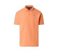 NORTH SAILS Herren-Poloshirt aus Bio-Baumwoll-Piqué mit Logo-Patch, XXL