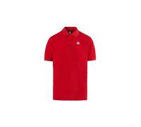 North Sails Herren-Poloshirt aus Baumwoll-Piqué mit kurzen Ärmeln - Regular Fit, rot, XL
