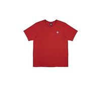 NORTH SAILS Herren T-Shirt in Rot Baumwolljersey - Kurz Arm mit Rundhalsausschnitt - Normale Passform - XL