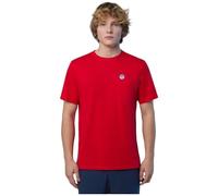 NORTH SAILS T-Shirt Herren Regular Fit Kurzarm Rundhals Baumwolle rot, L