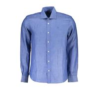 North Sails Italienisches Bio-Hemd mit Logo und Stickerei - Größe: M