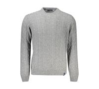 North Sails Kabelstrick Rundhals-Pullover - Grau XL