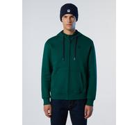 North Sails Kapuzenpullover Durchgehender Reißverschluss mit gesticktem Logo L